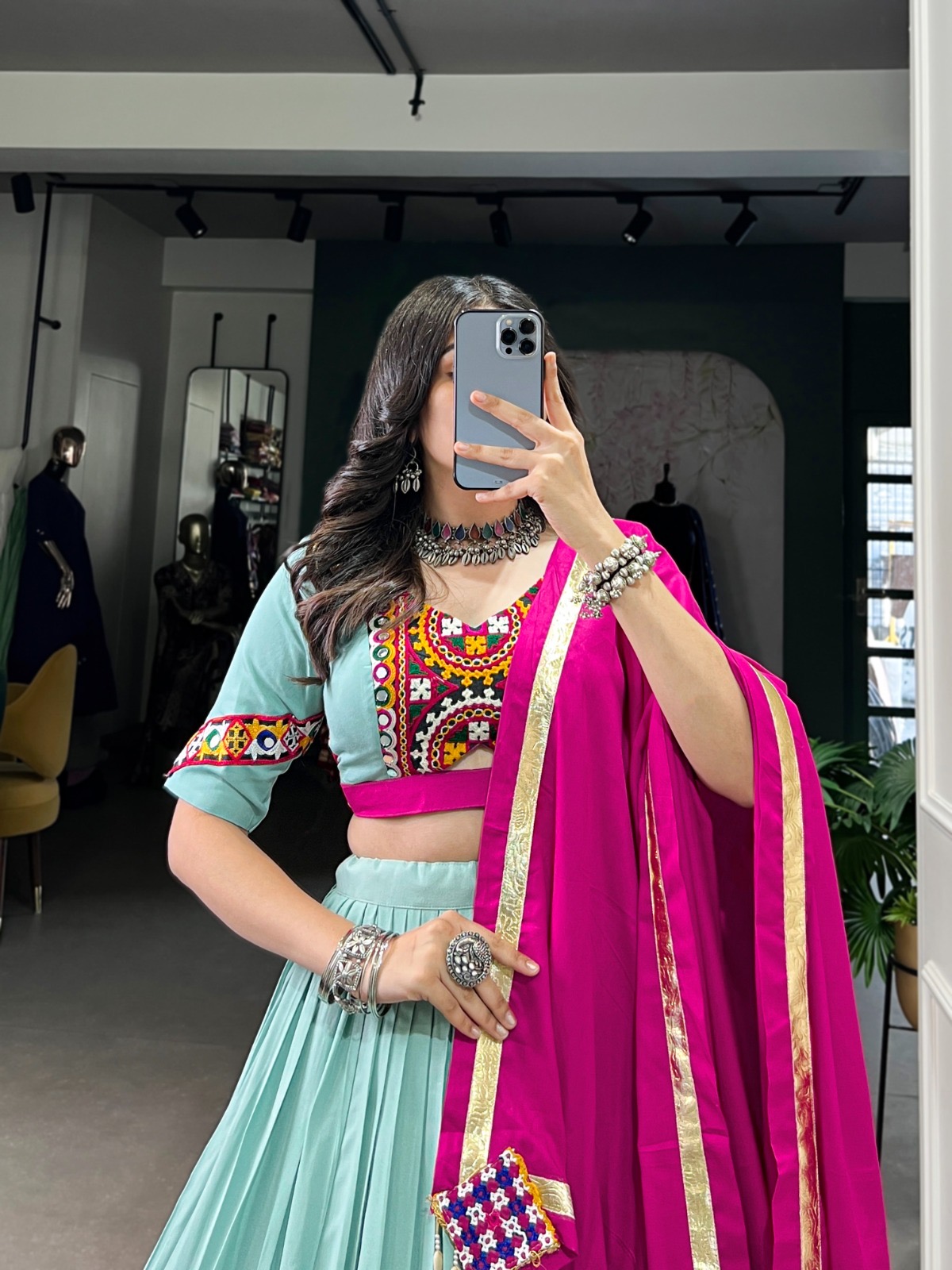 Navratri Lehenga Choli Pure Rayon - Image 6