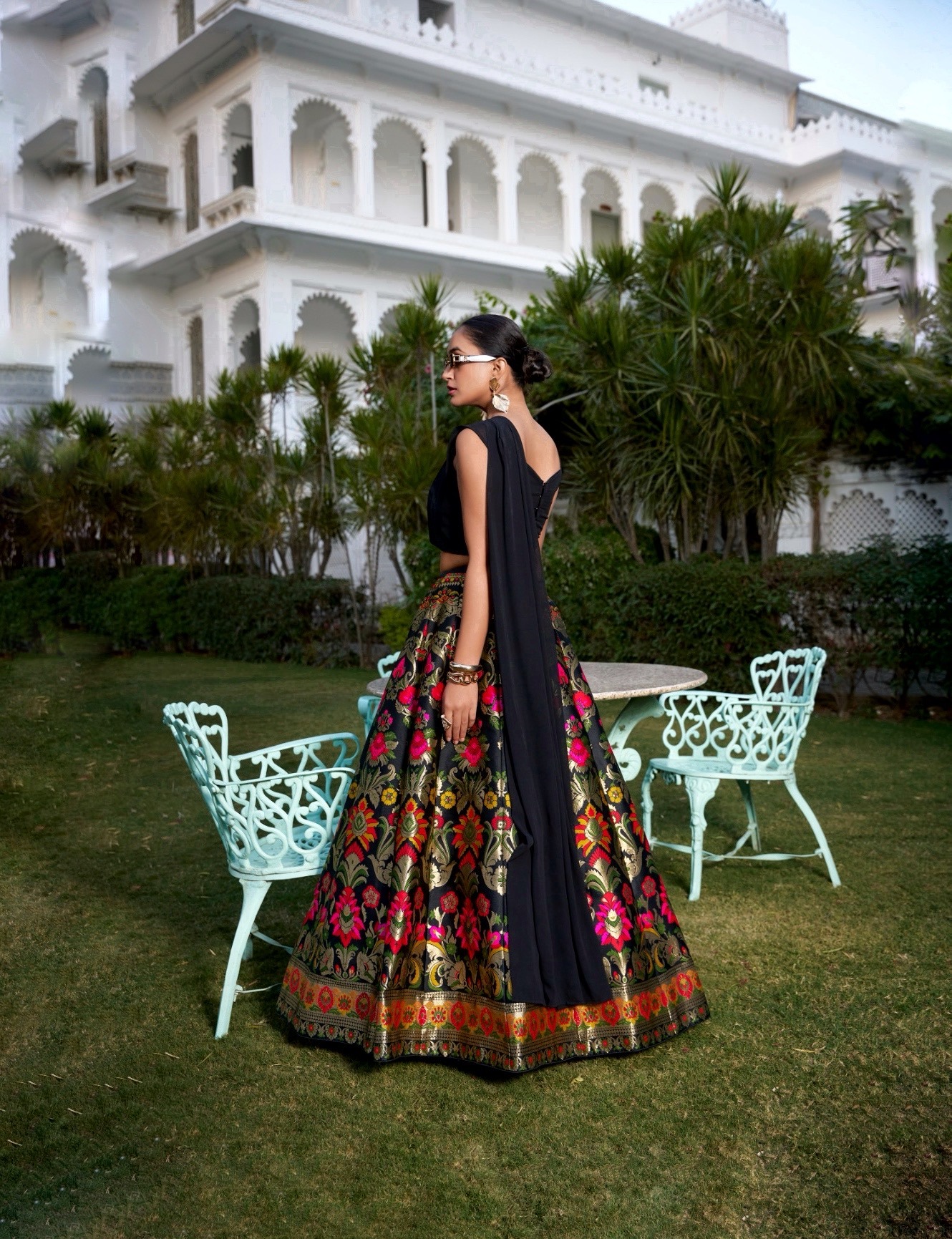 Coord Set Banarasi Silk - Image 4