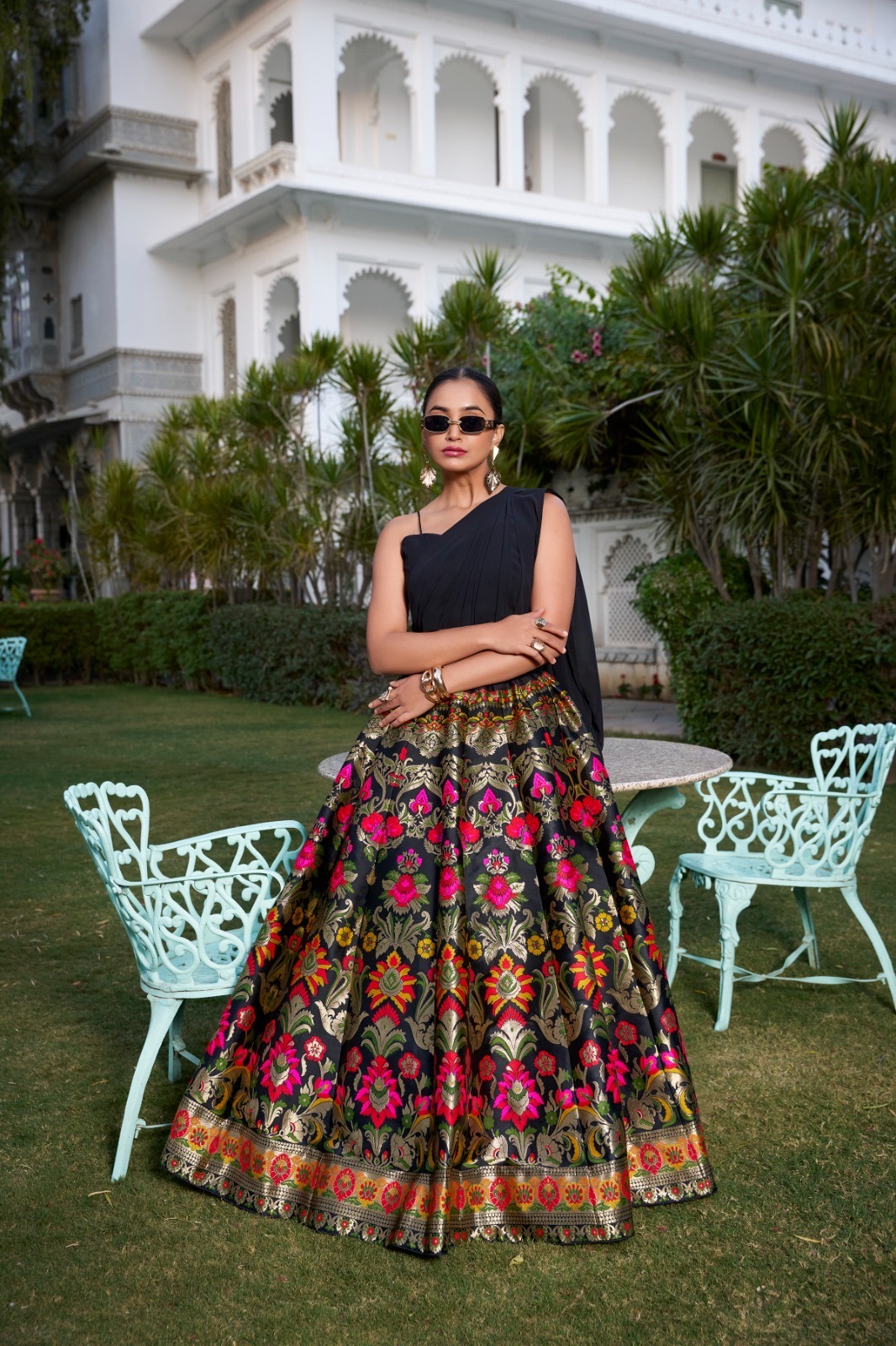 Coord Set Banarasi Silk - Image 6