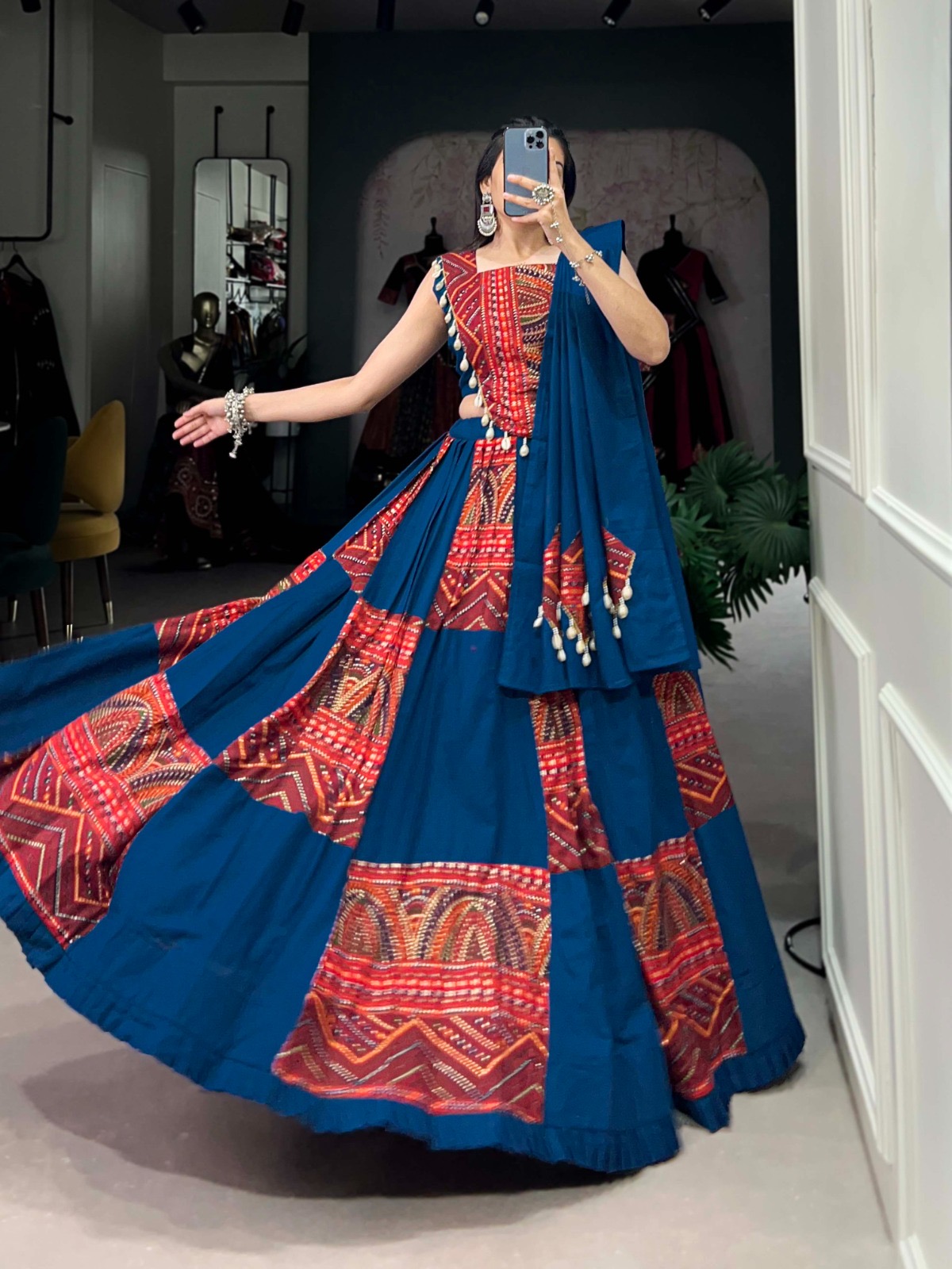 Navratri choli Pure Cotton - Image 3