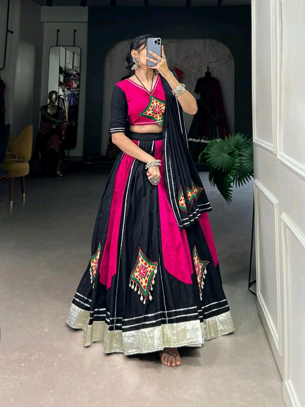 Navratri Lehenga Choli Pure Cotton - Image 3