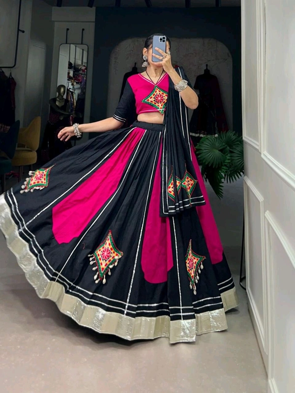 Navratri Lehenga Choli Pure Cotton - Image 4