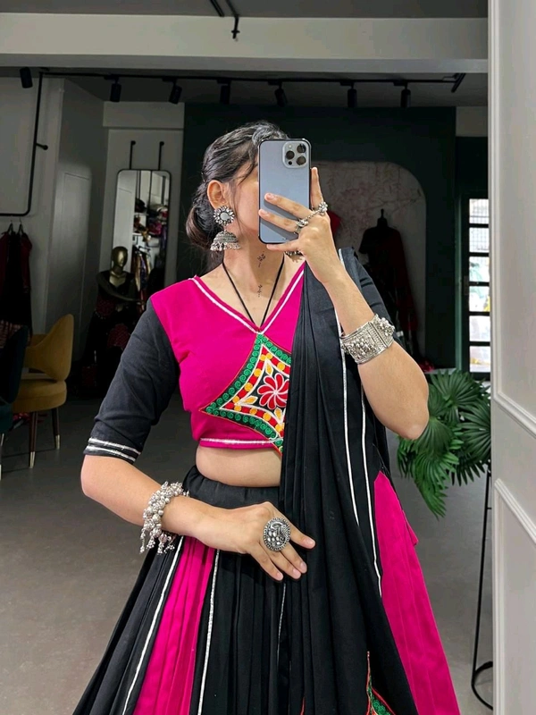 Navratri Lehenga Choli Pure Cotton - Image 6