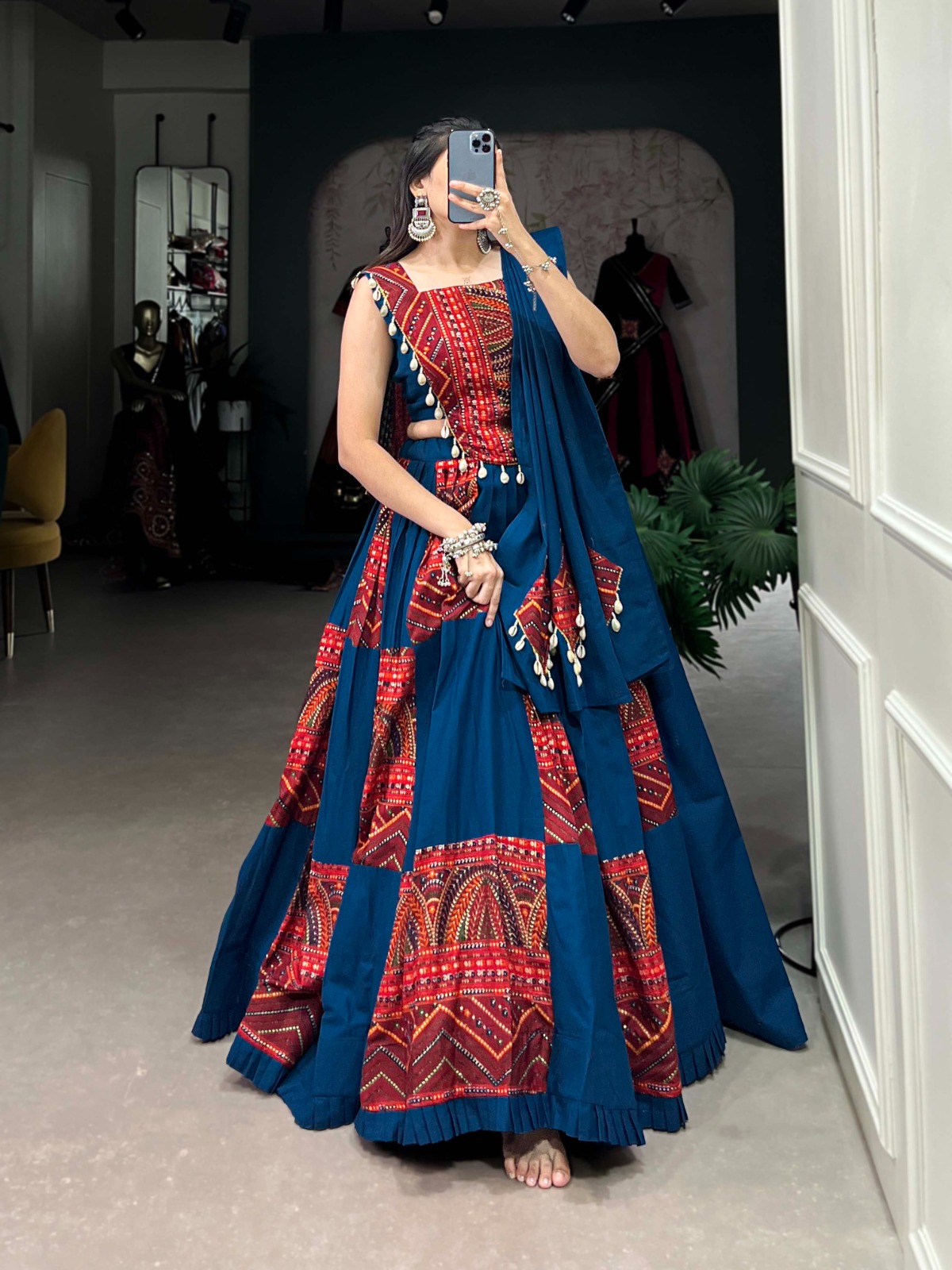 Navratri choli Pure Cotton - Image 4