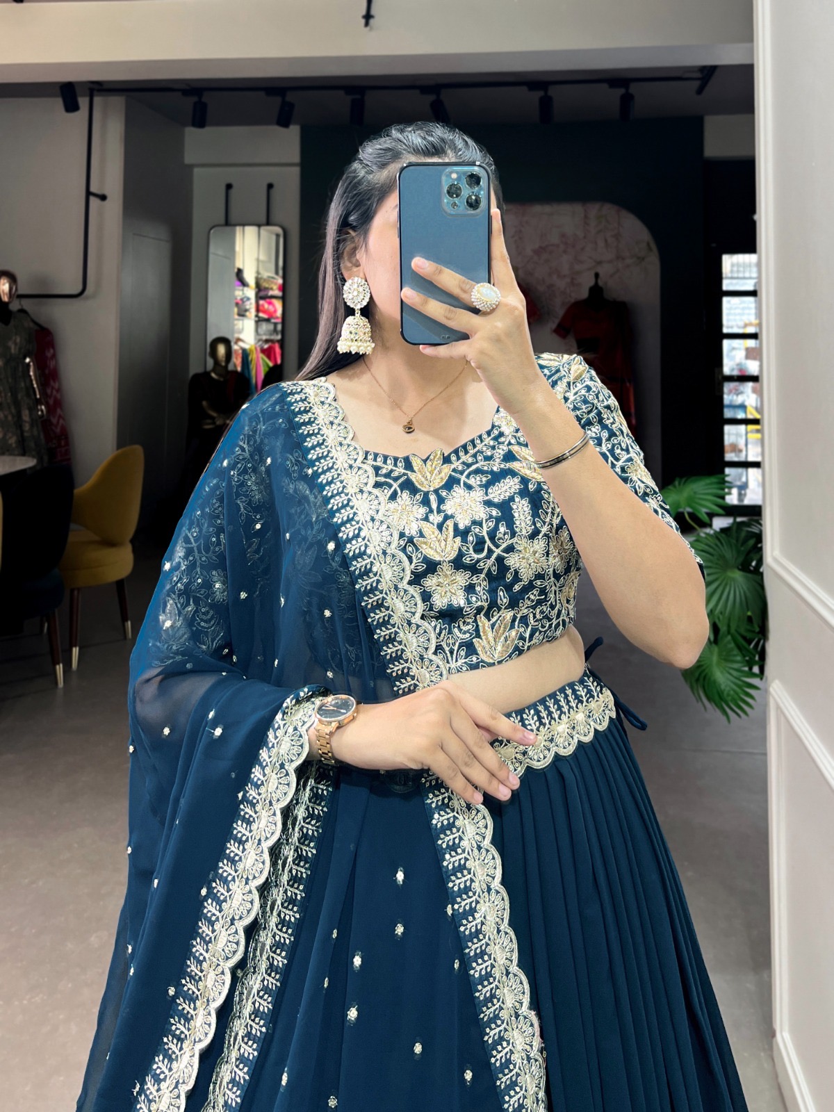 Lehenga Choli Georgette - Image 6