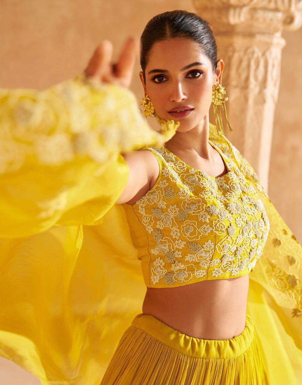 Lehenga Choli Shrug Set - Image 6