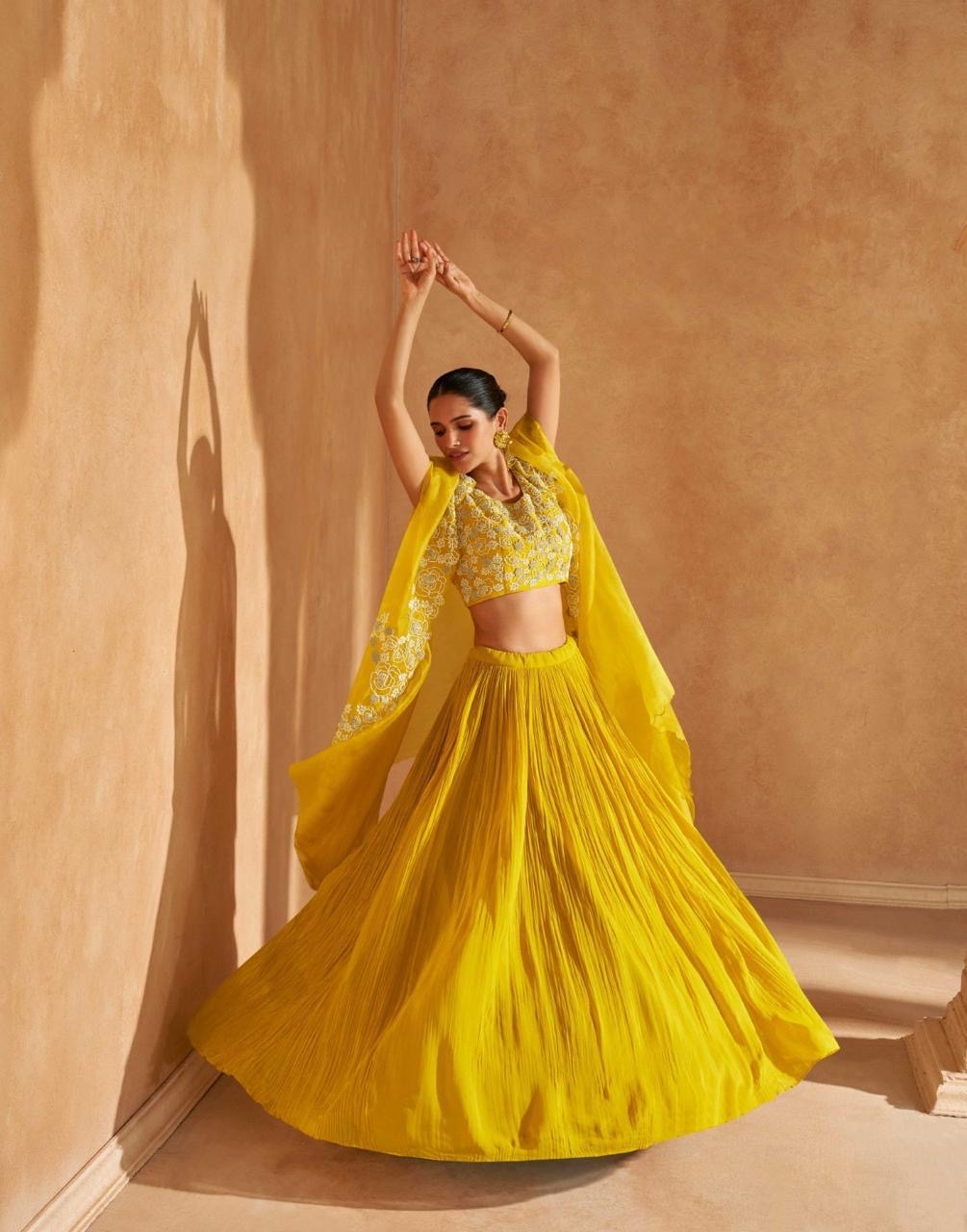 Lehenga Choli Shrug Set