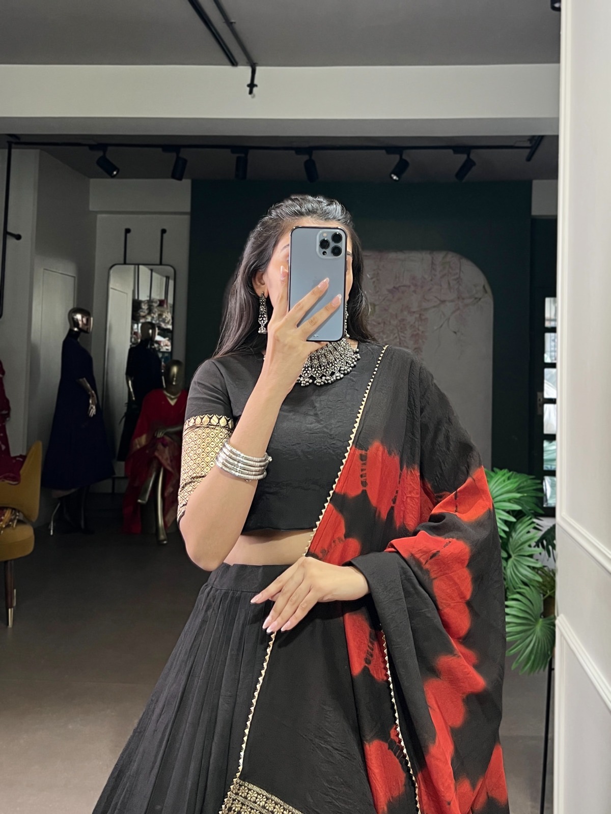 Lahenga Choli Pure Chanderi - Image 5