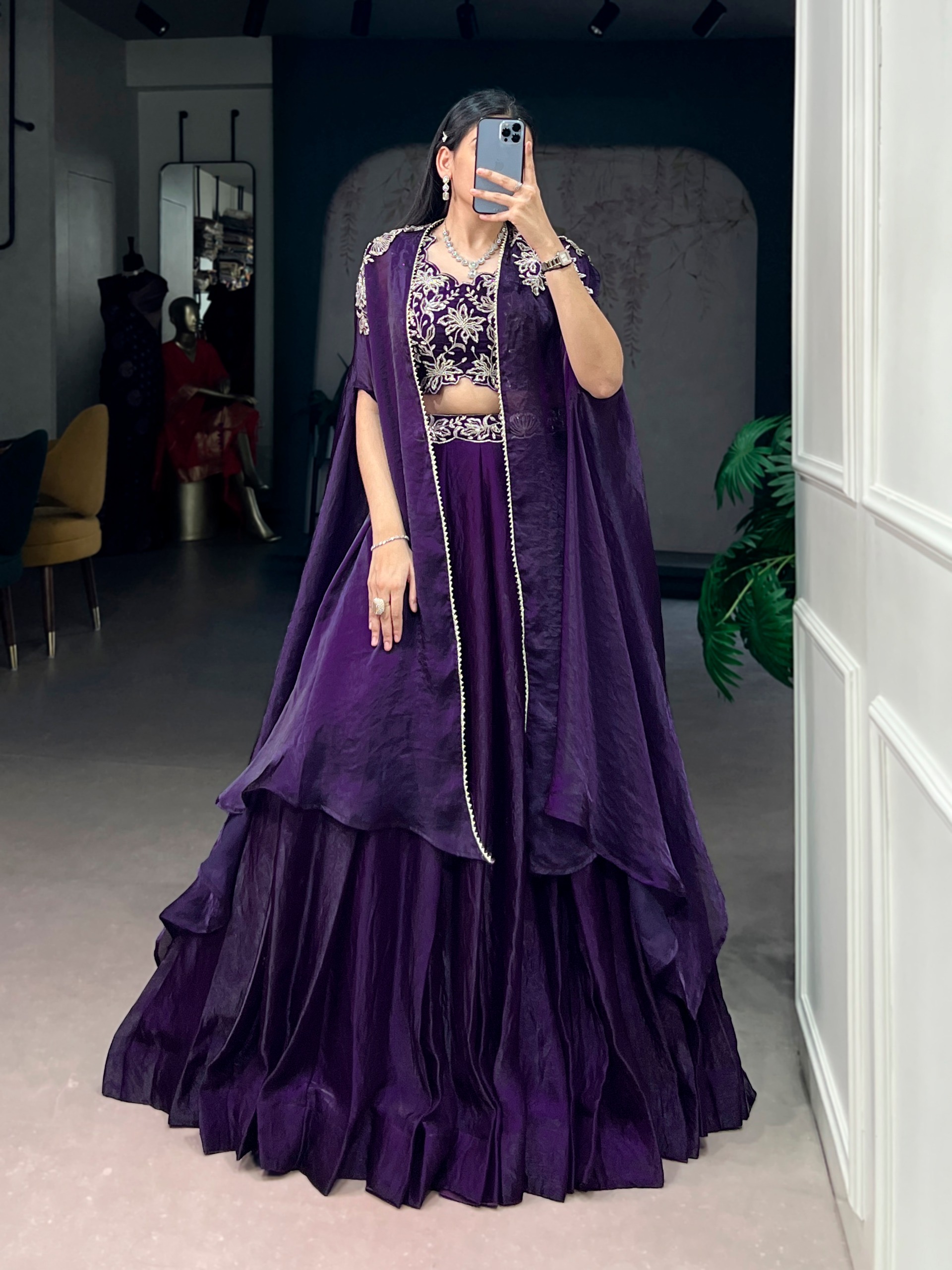 Lahenga Blouse Shrug Collection - Image 3